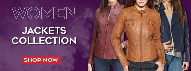 Genuine Leather Jacket Womens