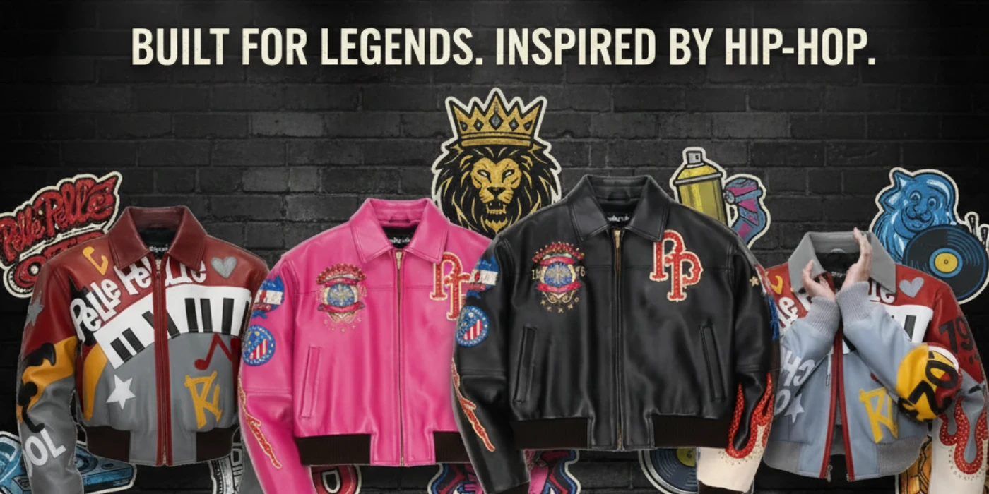 Pelle Pelle 50 Years Of Hip -Hop Leather Jacket - The Street Culture