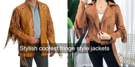 Stylish fringe jackets for men and women