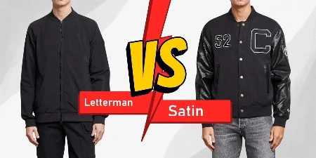Men's Letterman Jackets vs. Men's Satin Jackets