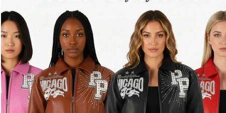 Pelle-Pelle Red Leather Jacket Women