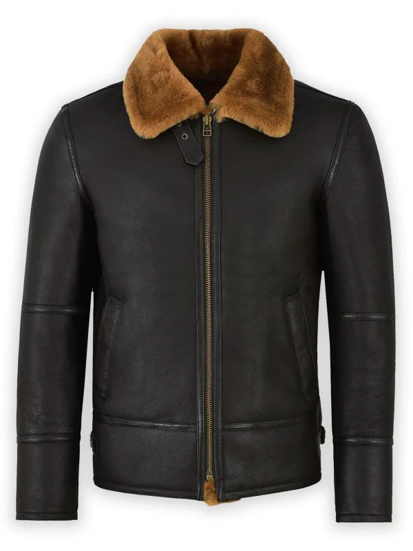 Men's B3 Ginger Fur Shearling Sheepskin Jacket