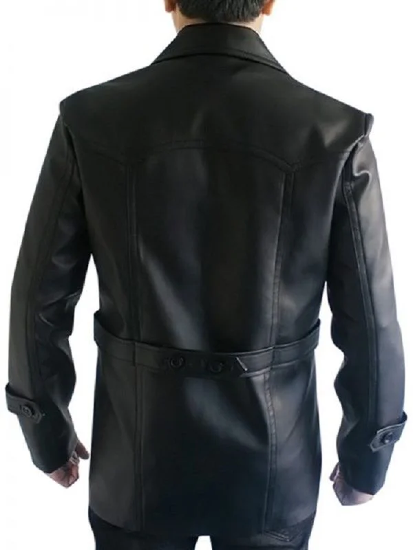Doctor Who Christopher Eccleston Trench Leather Coat