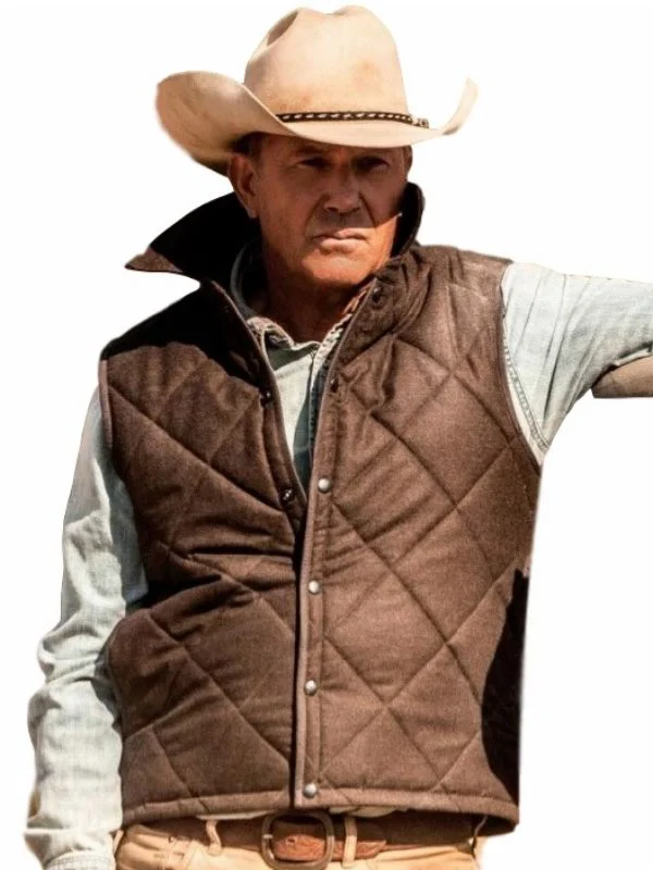 Yellowstone John Dutton Kevin Costner Vest
