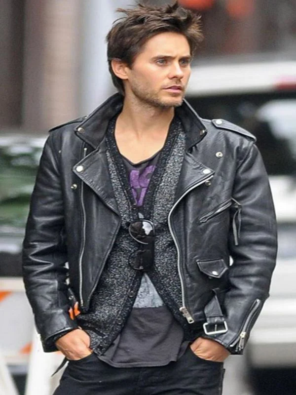 30 Seconds to Mars Jared Leto Leather Jacket