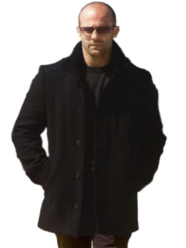 Jason Statham Mechanic Resurrection Wool Coat