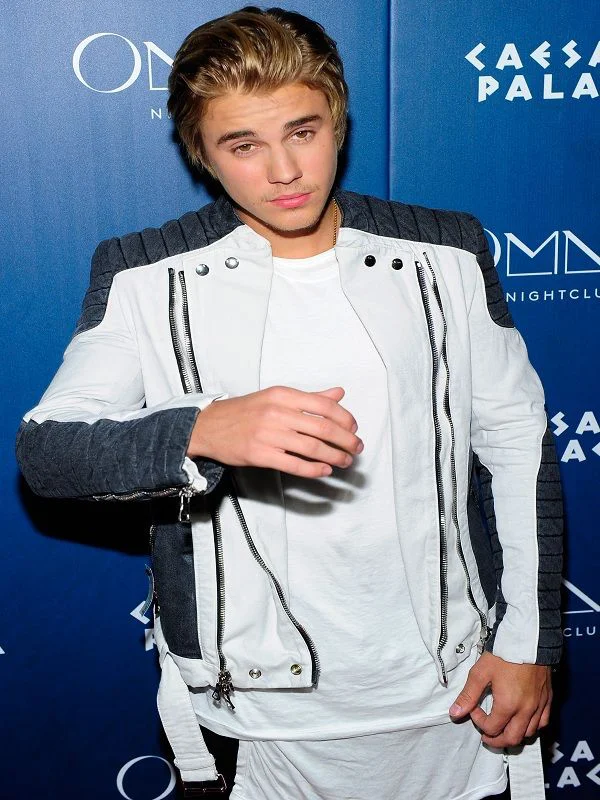 Justin Bieber Caesars Palace Leather Jacket