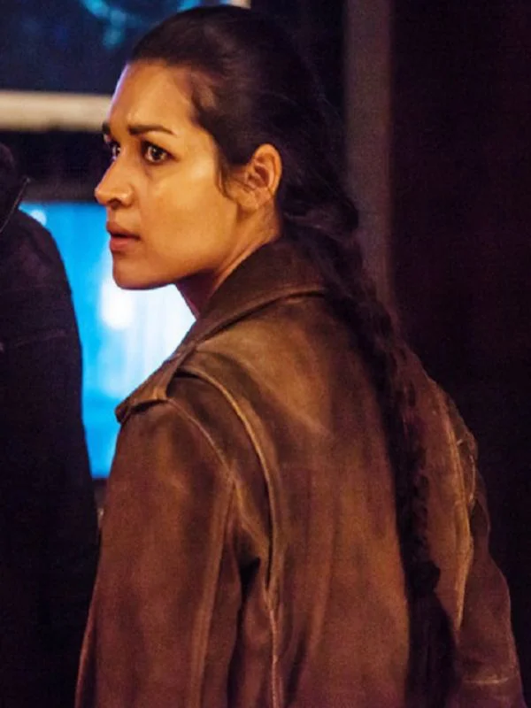 Dominion Kim Engelbrecht Leather Jacket