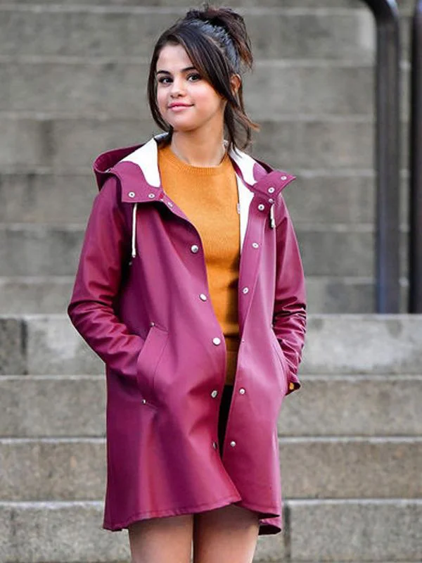 A Rainy Day in New York Chan Tyrell Hoodie Coat