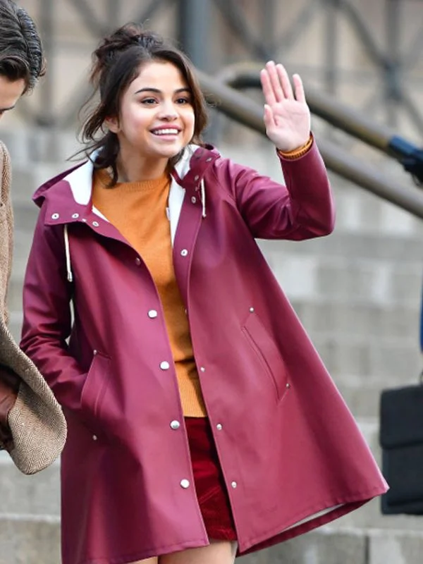 A Rainy Day in New York Chan Tyrell Hoodie Coat