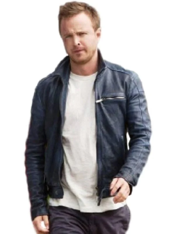 Aaron Paul Need For Speed Black Jacket