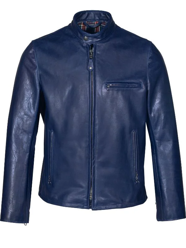 Cafe Racer Trendy leather jacket