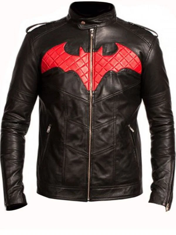 Batman Black Leather Jacket