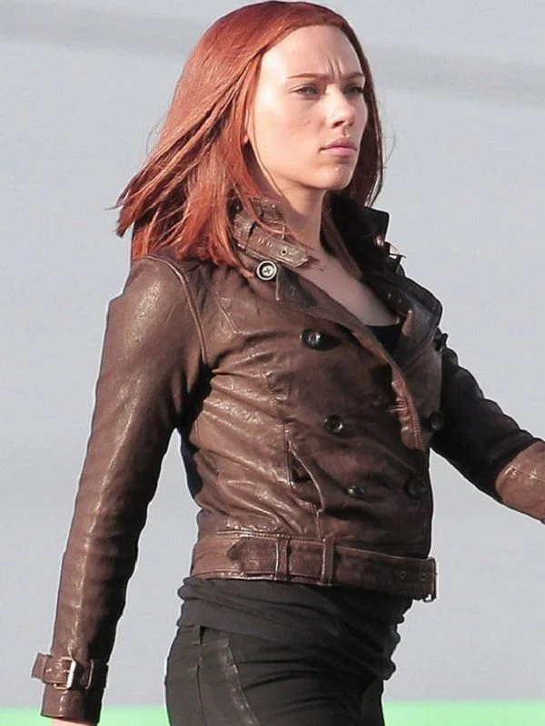 Scarlett Johansson The Winter Soldier Jacket
