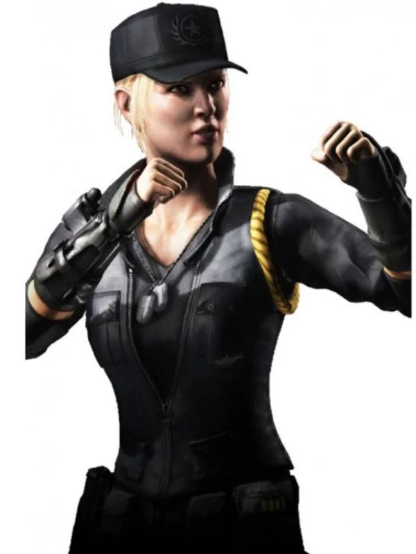 X Sonya Blade Leather Vest