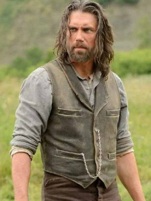 Anson Mount Hell on Wheels Leather Vest