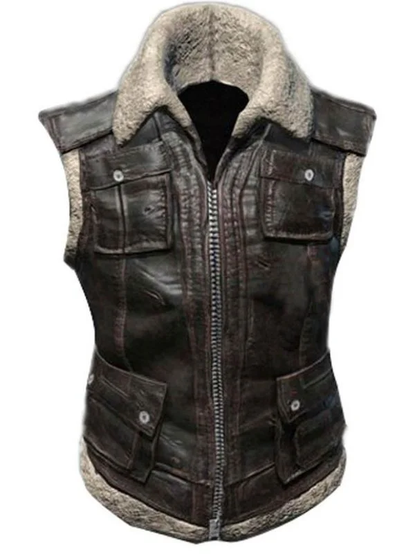 Playerunknown’s Battlegrounds Fur Leather Vest