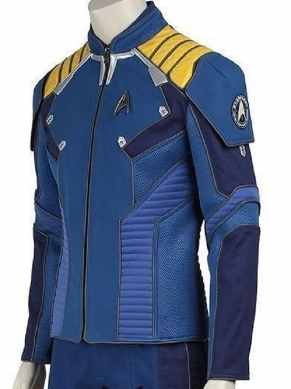 Star Trek Beyond Captain James Kirk Chris Pine Blue Uniform Jacket