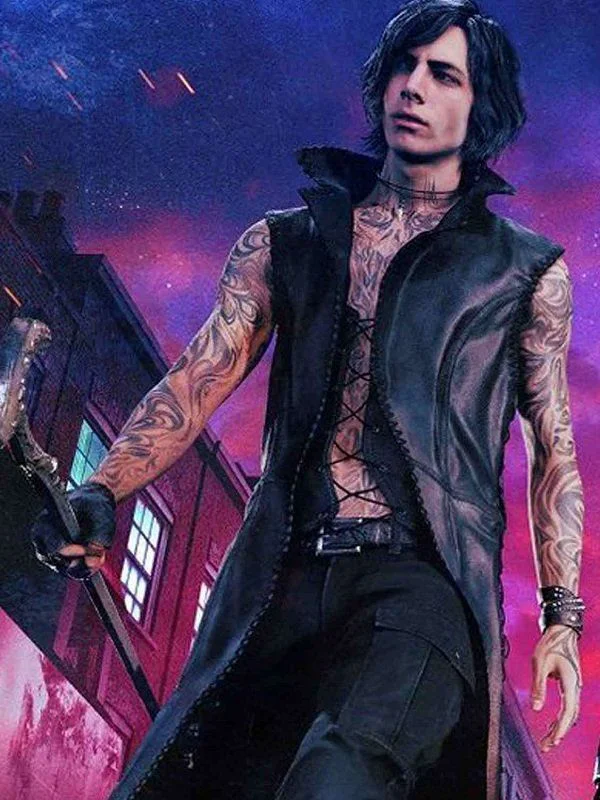Devil May Cry 5 Kylo Ren Leather Coat