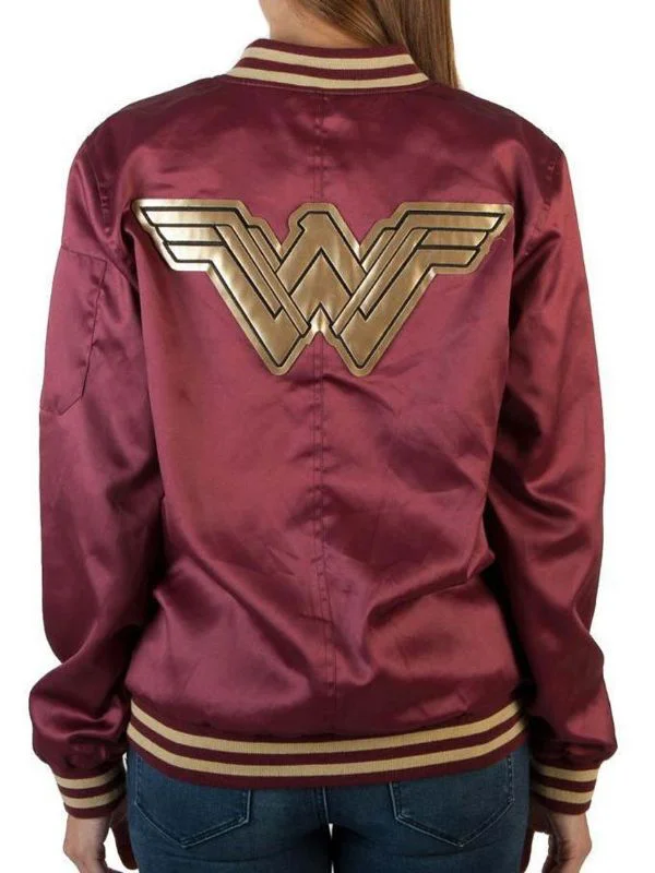 Wonder Female Varsity Style Jacket