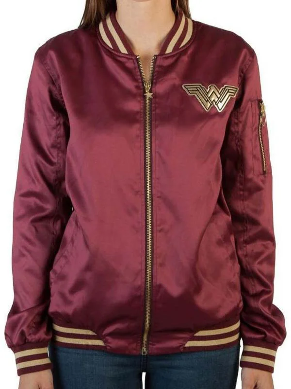 Wonder Female Varsity Style Jacket