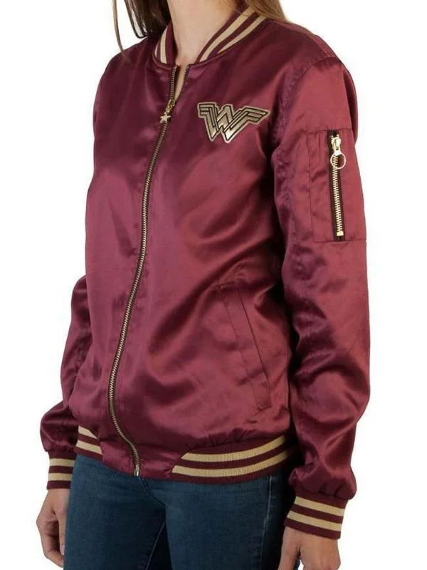 Wonder Female Varsity Style Jacket