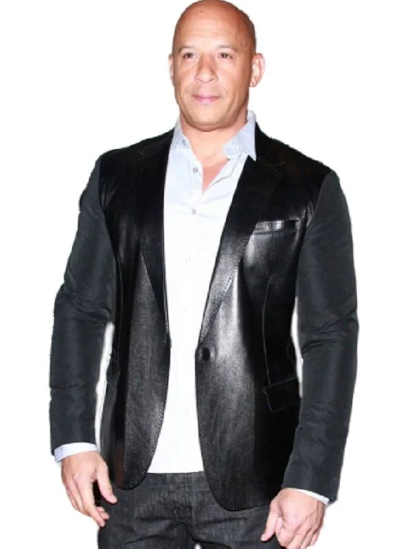 Award Vin Diesel Leather Coat