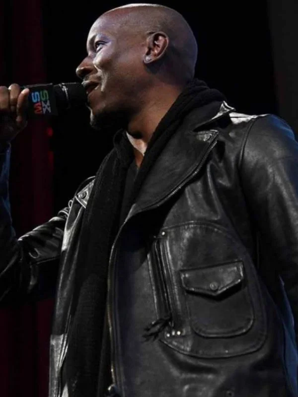 Fast 8 Premiere Tyrese Gibson Leather Jacket