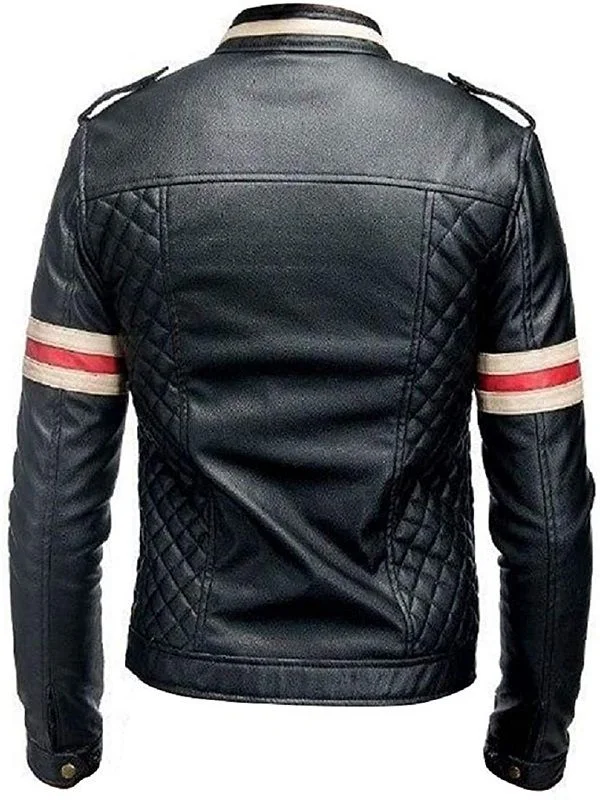 Motorcycle Genuine Leather Jacket 