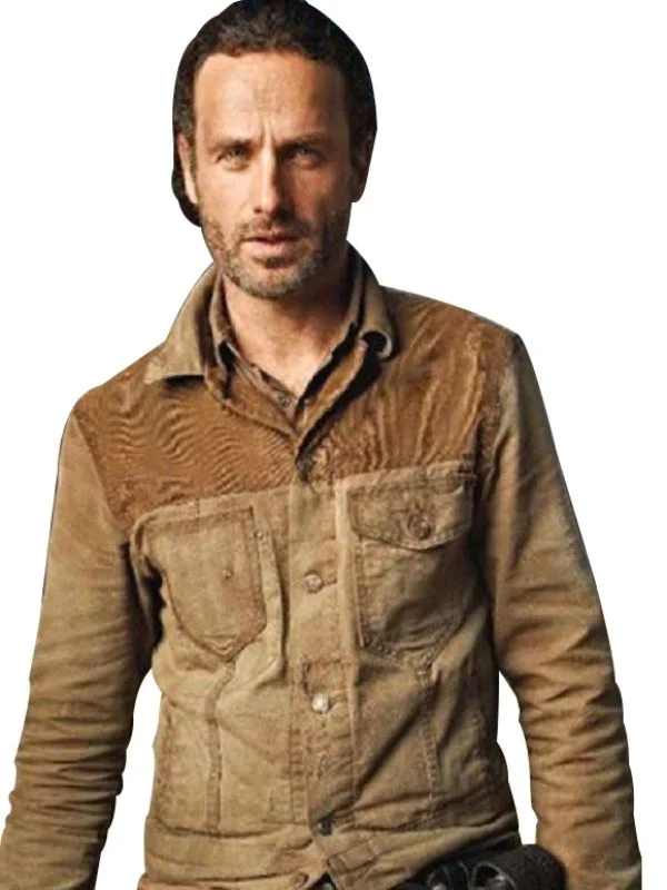 Andrew Lincoln The Walking Dead Cotton Jacket