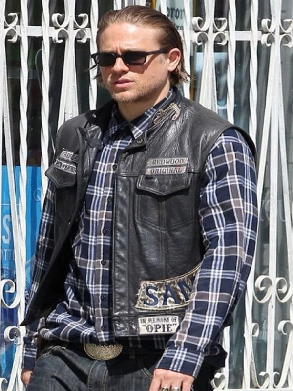 Charlie Hunnam Sons of Anarchy Jax Teller Vest