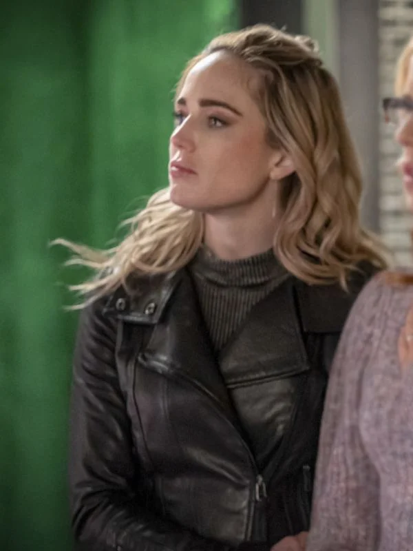 Caity Lotz Leather Jacket