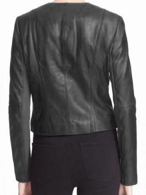 Emily Bett Rickards Arrow Leather Jacket