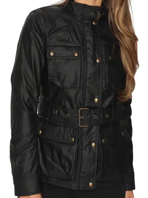Marie Anderson Arrow Leather Jacket