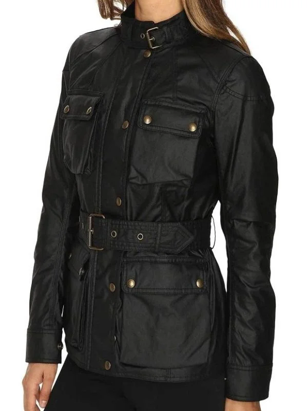 Marie Anderson Arrow Leather Jacket