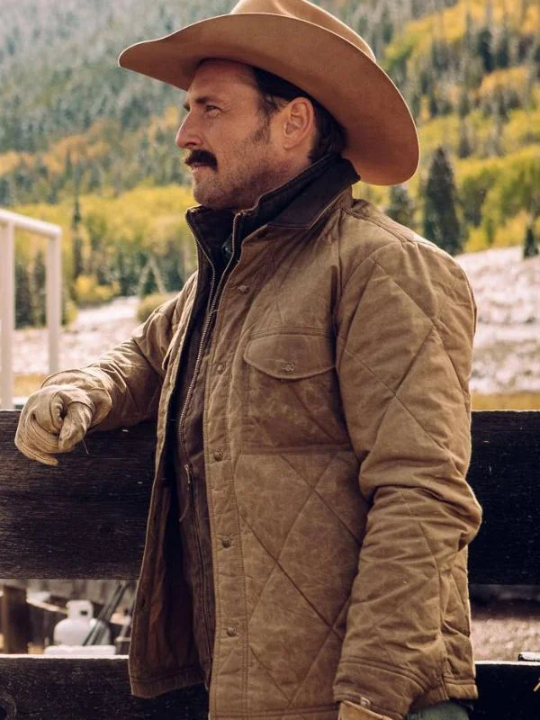 yellowstone Josh Lucas Quilted Jacket