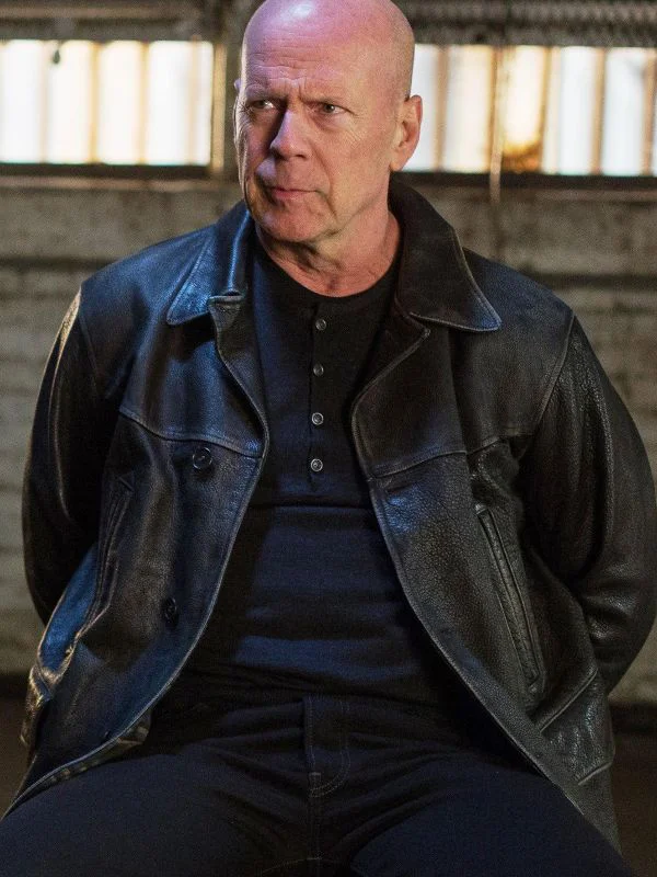 Extraction Bruce Willis Leather Jacket