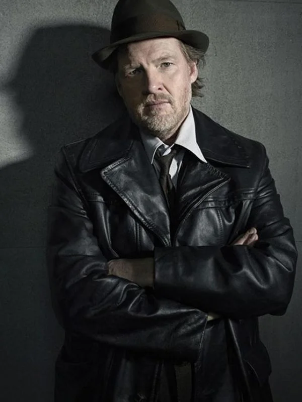 Donal Logue Bullock Gotham Harvey Black Coat