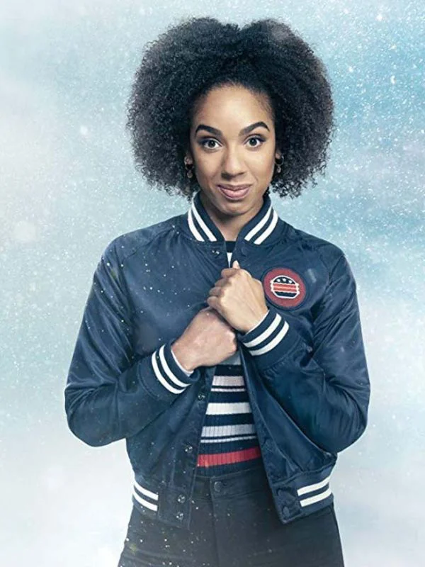 Doctor Who Twice Upon A Time Bill Varsity Jacket