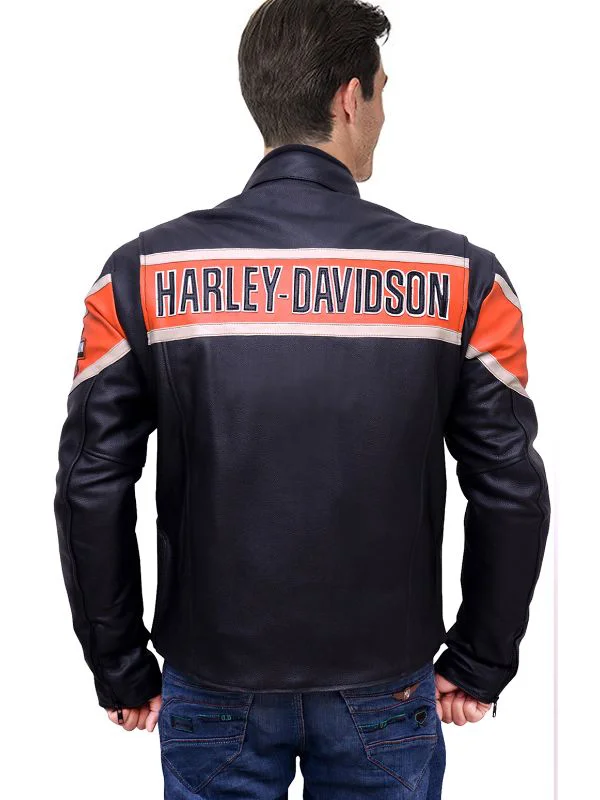 Harley Davidson Victory Lane Leather Jacket