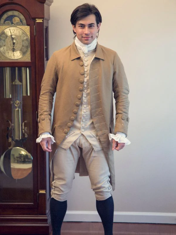 Historically Accurate Hamilton Costume Coat-