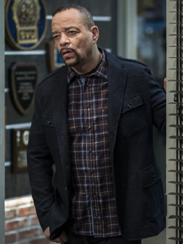  Law & Order Special Victims Unit, Know It All Ice-T Wool Coat