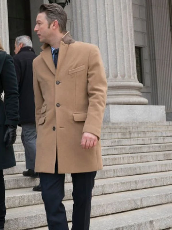  Law & Order Special Victims Unit, Peter Scanavino wool Coat