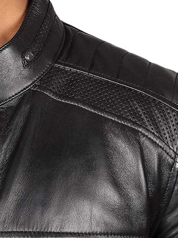 Jackman Leather Black Jacket inspired from X
