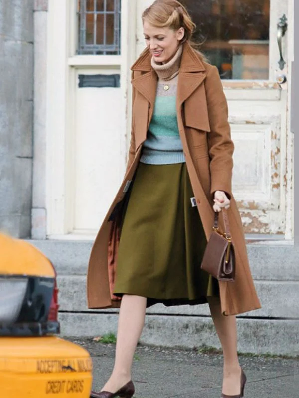 Long Brown Coat From Adaline Couture