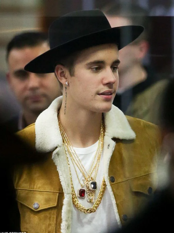  Justin Bieber Shearing Jacke