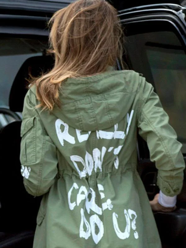 Melania Trump I Really Don’t Care Jacket