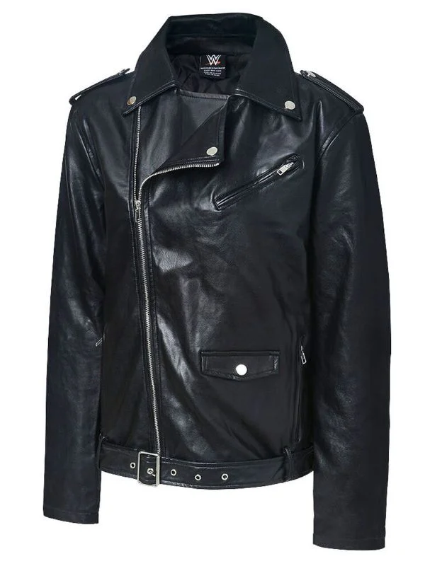 Becky Lynch wrestler Black Leather Unisex Jacket