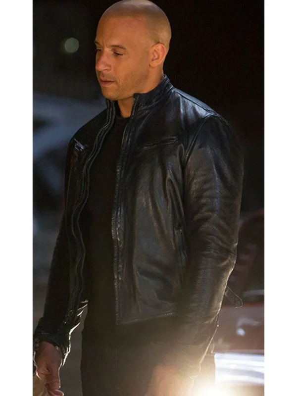 Fast and Furious 6 Vin Diesel Dominic Toretto Leather Jacket