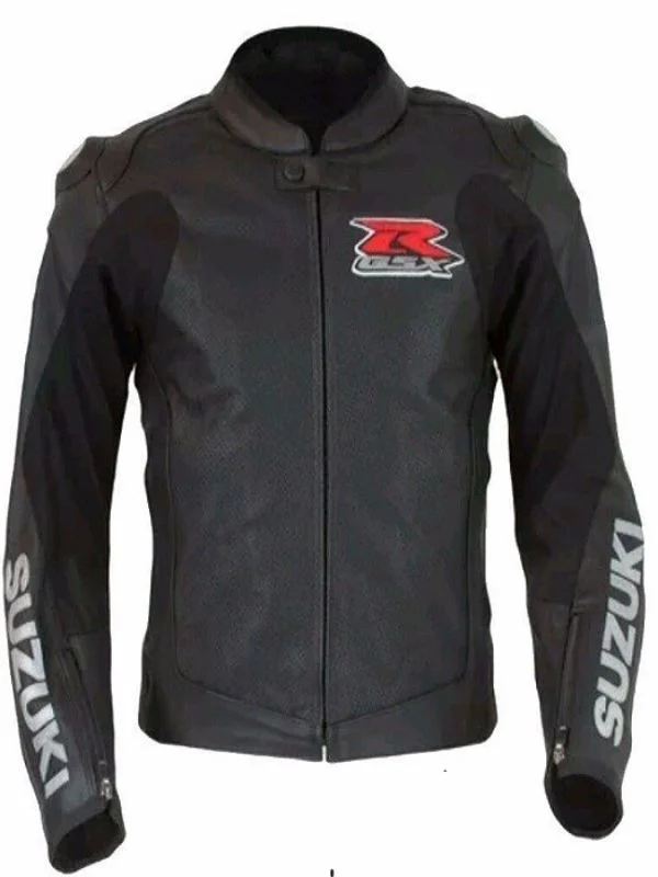 SUZUKI GSXR Biker Leather Race Leatehr jacket
